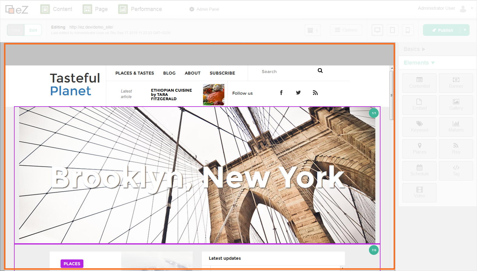 Page mode screenshot with focus on page preview