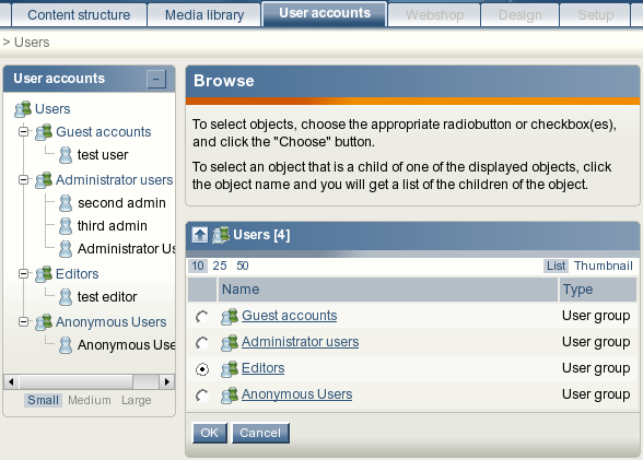 assign role (step 1)