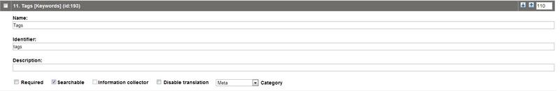 Grouping Attribute